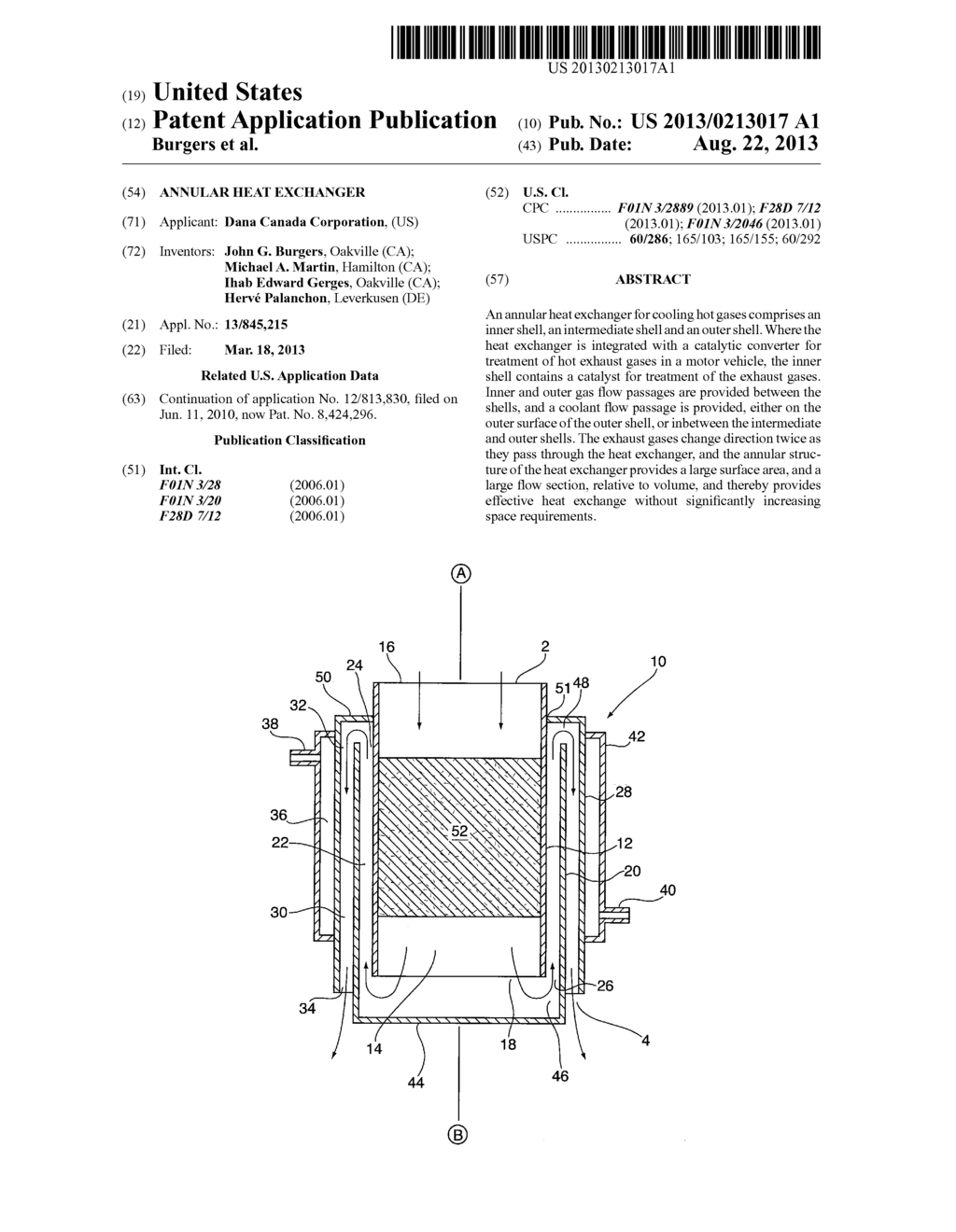 Annular Heat Exchanger - diagram, schematic, and image 01