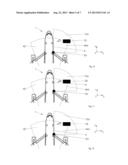 Method and an arrangement for purposes of determining an incidence of     loading of an aircraft structure diagram and image