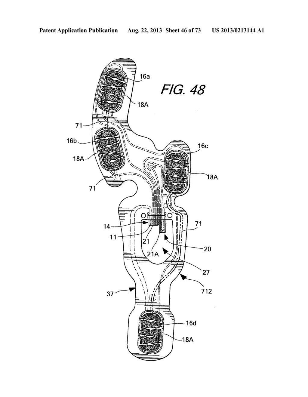 Footwear Having Sensor System - diagram, schematic, and image 47