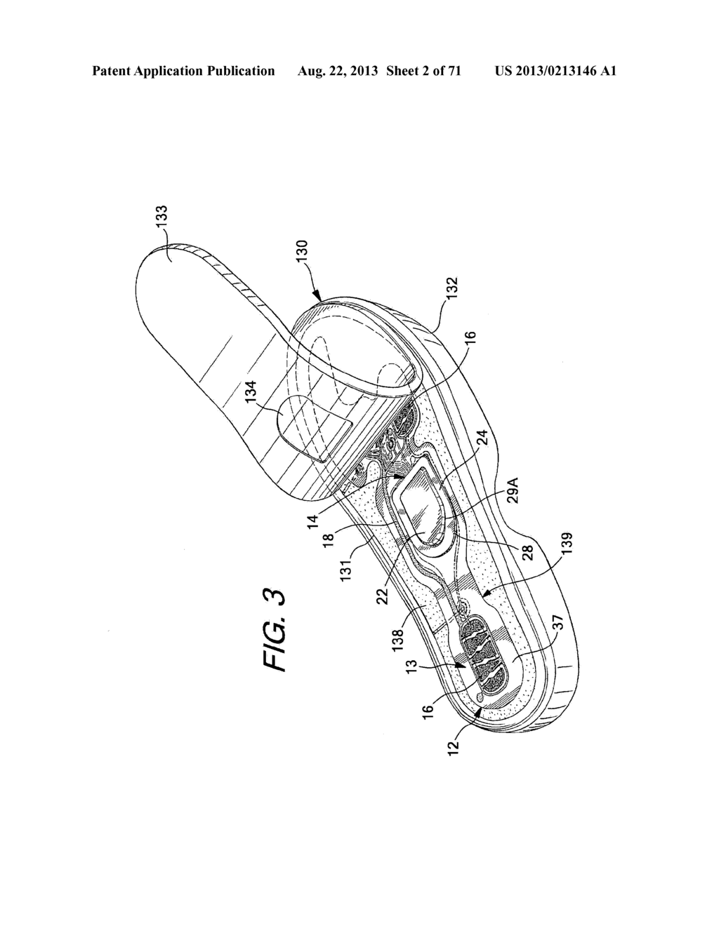 Footwear Having Sensor System - diagram, schematic, and image 03