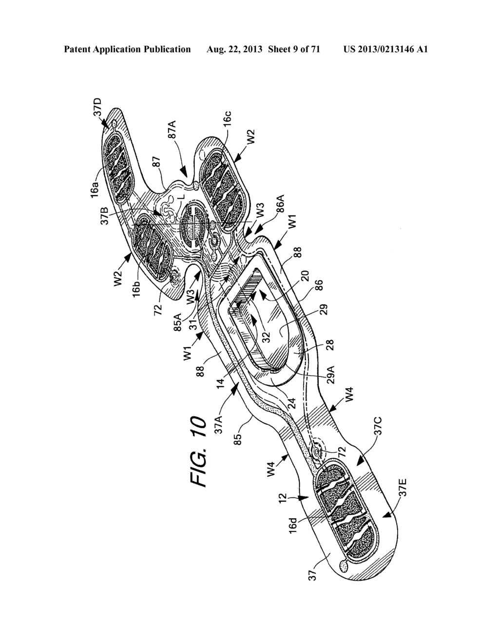 Footwear Having Sensor System - diagram, schematic, and image 10