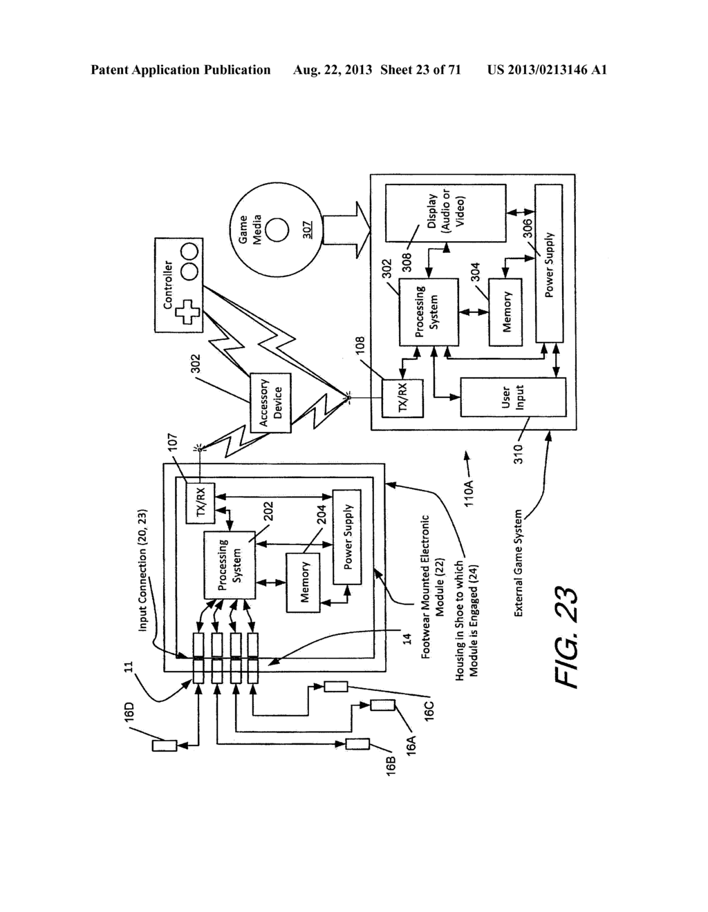 Footwear Having Sensor System - diagram, schematic, and image 24