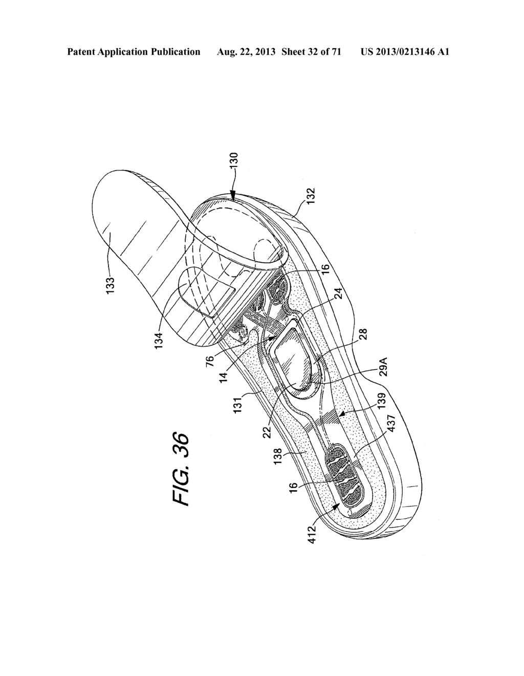 Footwear Having Sensor System - diagram, schematic, and image 33