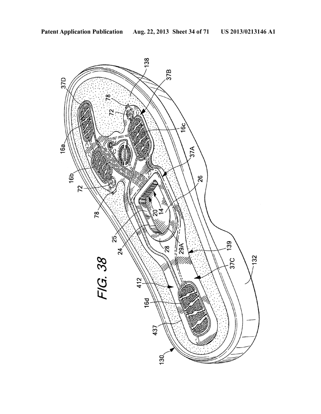 Footwear Having Sensor System - diagram, schematic, and image 35