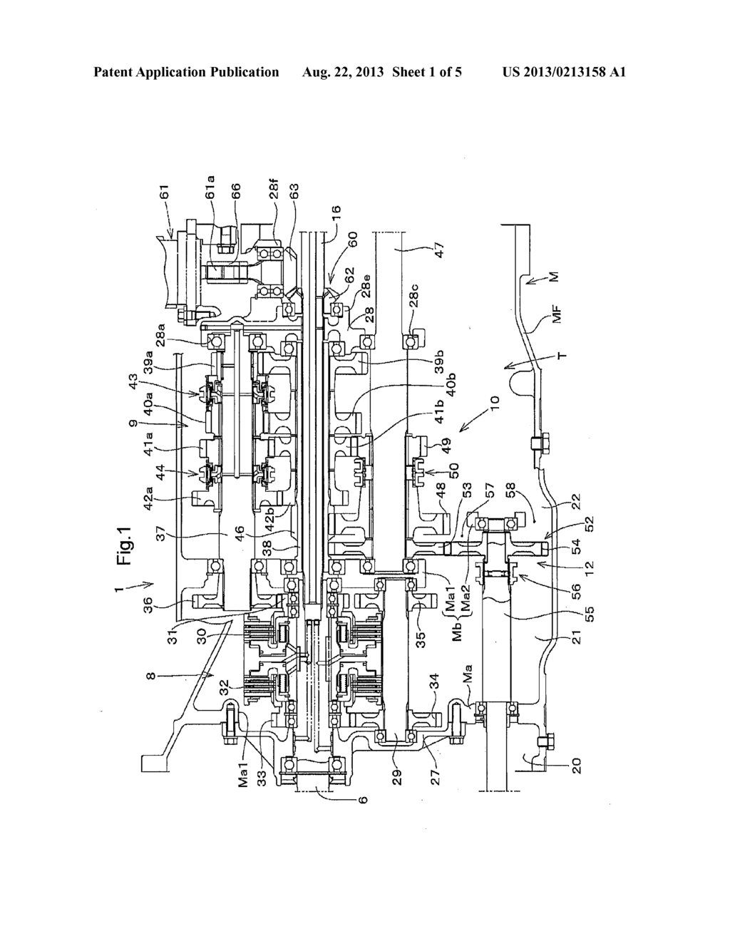 Power Transmission Device of Tractor - diagram, schematic, and image 02