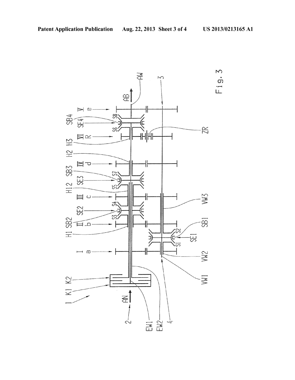 TRANSMISSION FOR A MOTOR-VEHICLE - diagram, schematic, and image 04