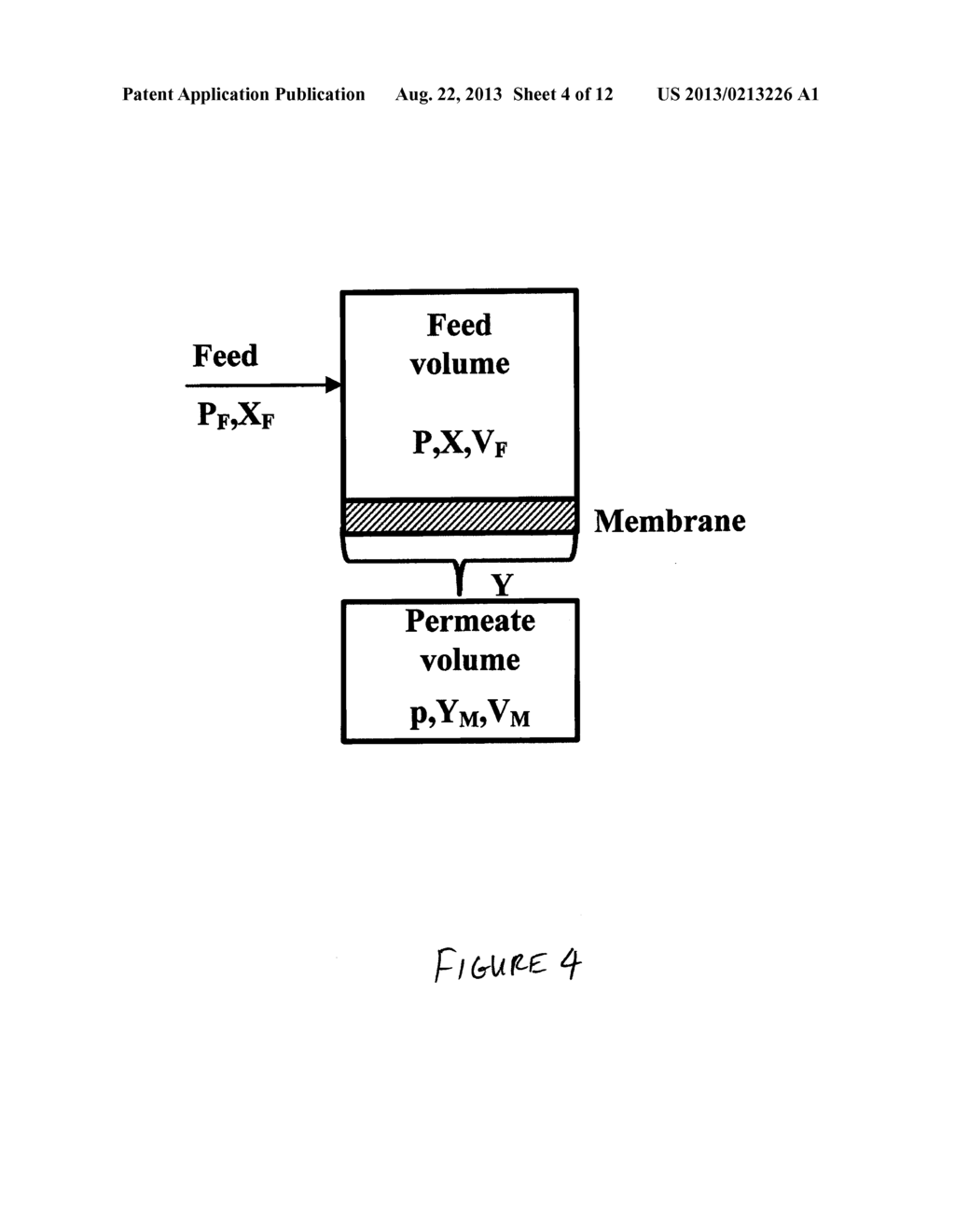 UNSTEADY-STATE GAS PERMEATION PROCESS - diagram, schematic, and image 05