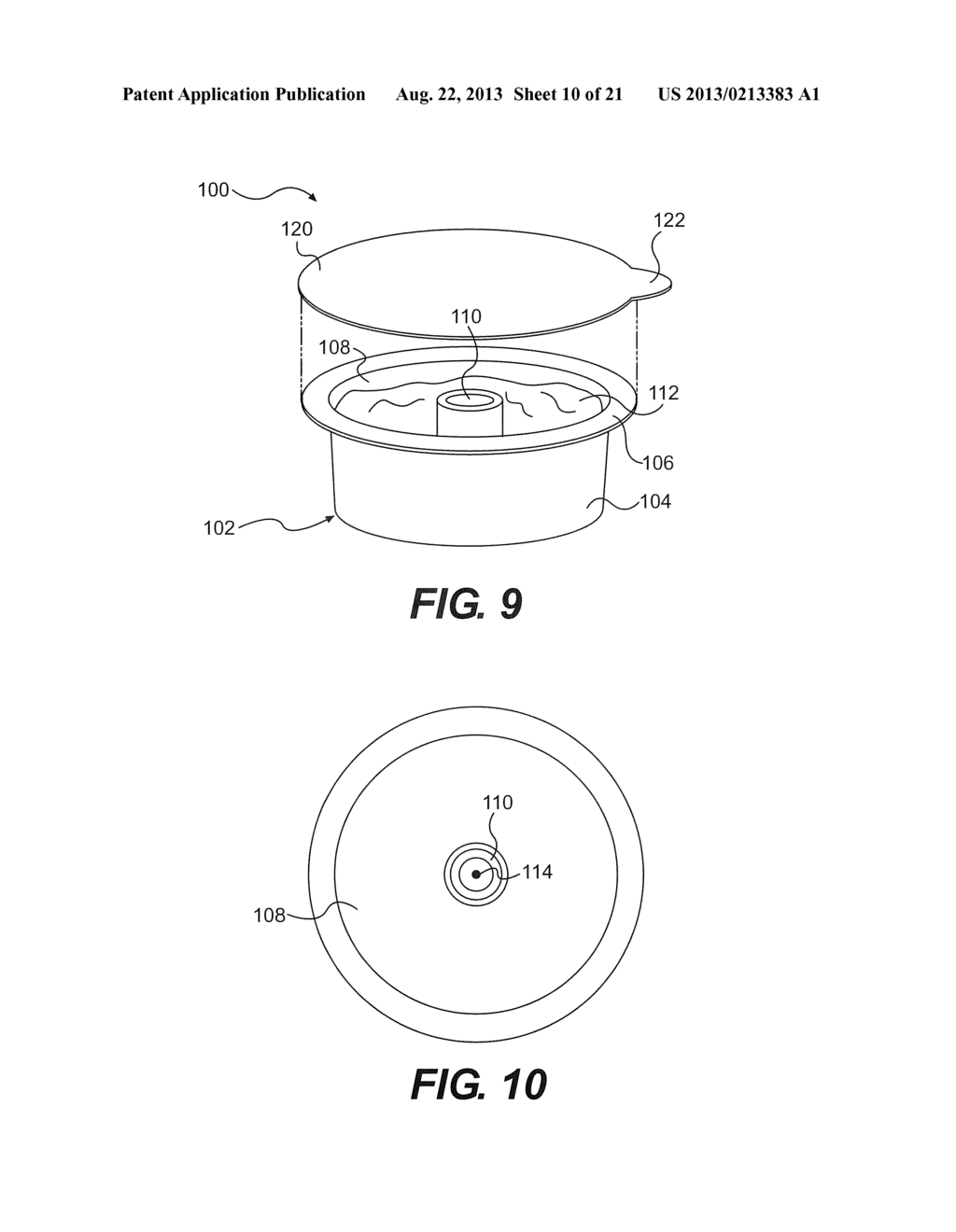 Instant self-heating apparatus with metered dispensing - diagram, schematic, and image 11