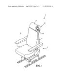 BREATHING ASSEMBLY FOR AIRCRAFT WITH STRENGTHENED MASK SECURING DEVICE diagram and image