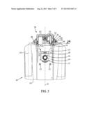 BREATHING ASSEMBLY FOR AIRCRAFT WITH STRENGTHENED MASK SECURING DEVICE diagram and image