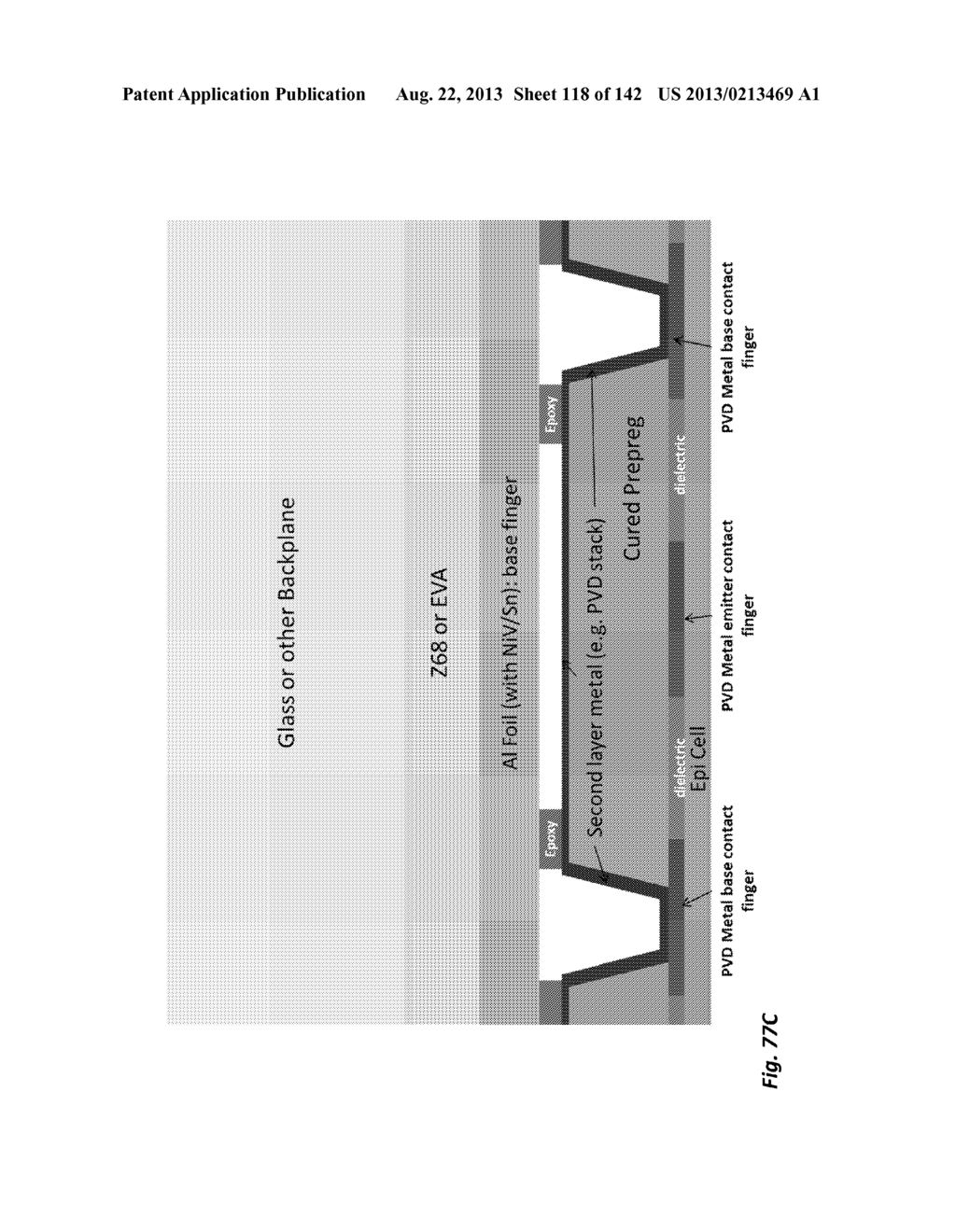 HIGH EFFICIENCY SOLAR CELL STRUCTURES AND MANUFACTURING METHODS - diagram, schematic, and image 119