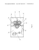 TRANSPORTABLE APPARATUS FOR RE-CONDITIONING WINE BARRELS USING A TURNSTILE diagram and image