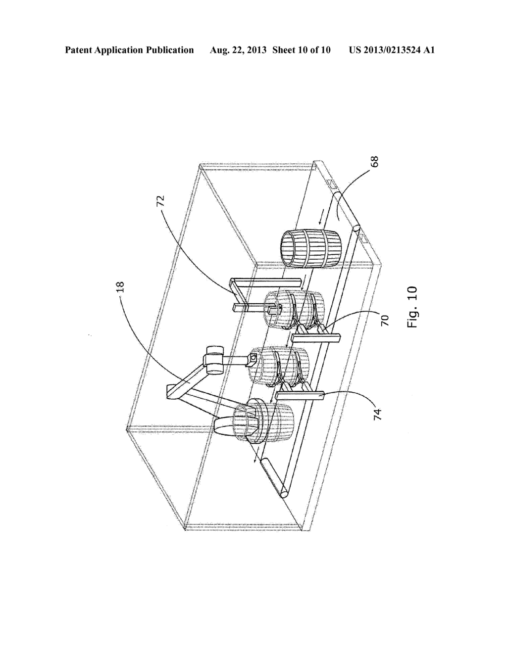 TRANSPORTABLE APPARATUS FOR RE-CONDITIONING WINE BARRELS USING A TURNSTILE - diagram, schematic, and image 11