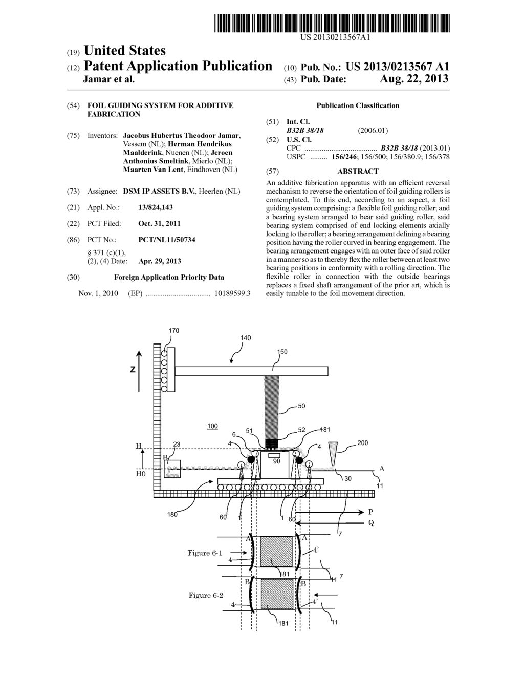 FOIL GUIDING SYSTEM FOR ADDITIVE FABRICATION - diagram, schematic, and image 01