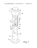 DEVICE FOR FORMING AND TRANSFERRING A SLEEVE-LIKE LABEL TO A CONTAINER TO     BE LABELED diagram and image