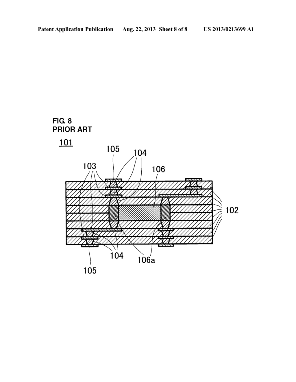 SUBSTRATE WITH BUILT-IN COMPONENT AND METHOD FOR MANUFACTURING THE SAME - diagram, schematic, and image 09