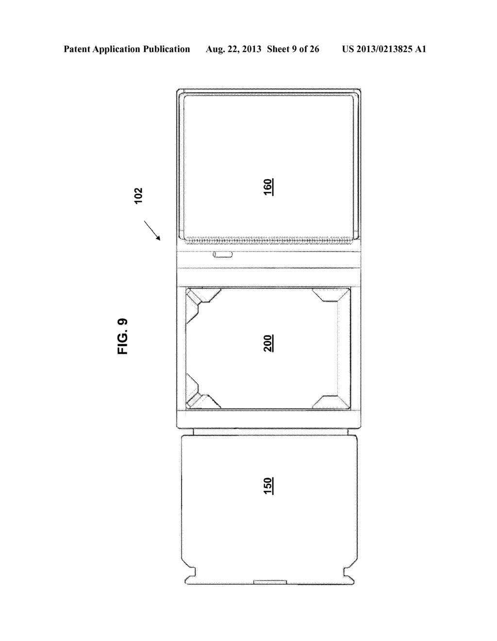 ELECTRONIC TABLET CASE WITH INTERNAL EASEL - diagram, schematic, and image 10