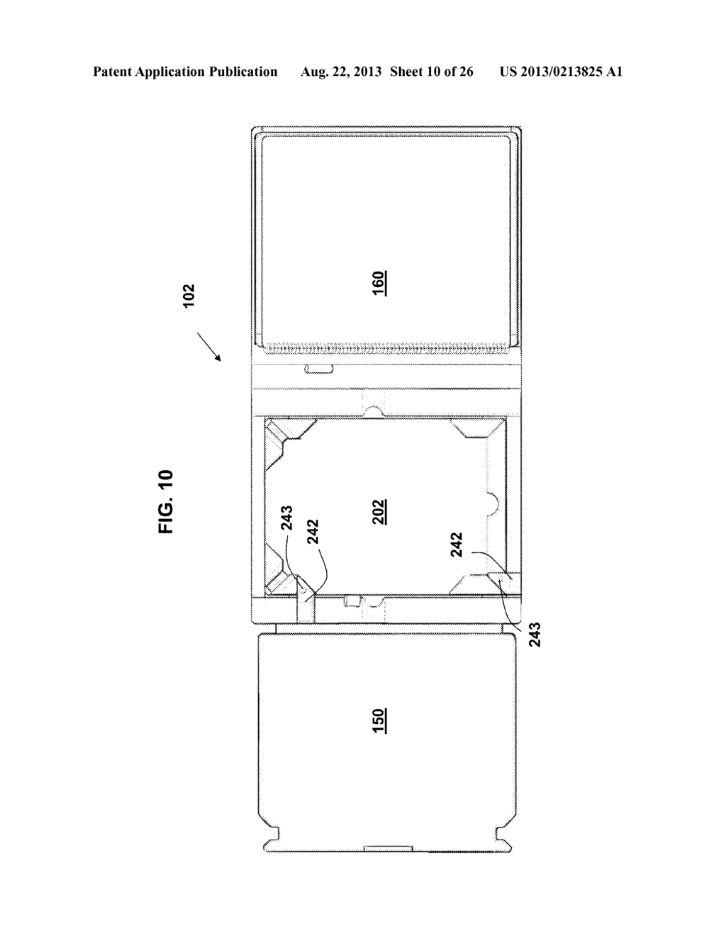 ELECTRONIC TABLET CASE WITH INTERNAL EASEL - diagram, schematic, and image 11