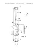 Knockdown golf bag for being component size self-compensating diagram and image