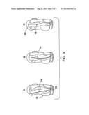 Knockdown golf bag for being component size self-compensating diagram and image