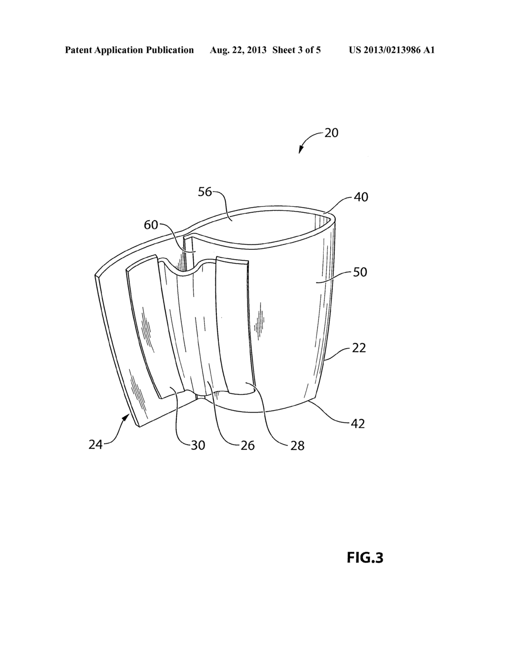 BEVERAGE CONTAINER HOLDER AND INSULATOR - diagram, schematic, and image 04