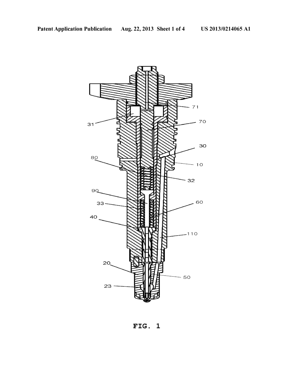 FUEL-INJECTION VALVE FOR AN INTERNAL COMBUSTION ENGINE - diagram, schematic, and image 02