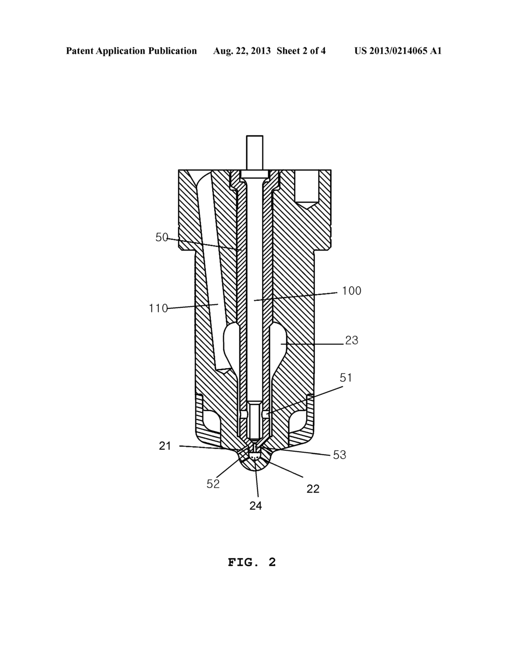 FUEL-INJECTION VALVE FOR AN INTERNAL COMBUSTION ENGINE - diagram, schematic, and image 03