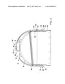 RELEASABLE RADOME COVER diagram and image