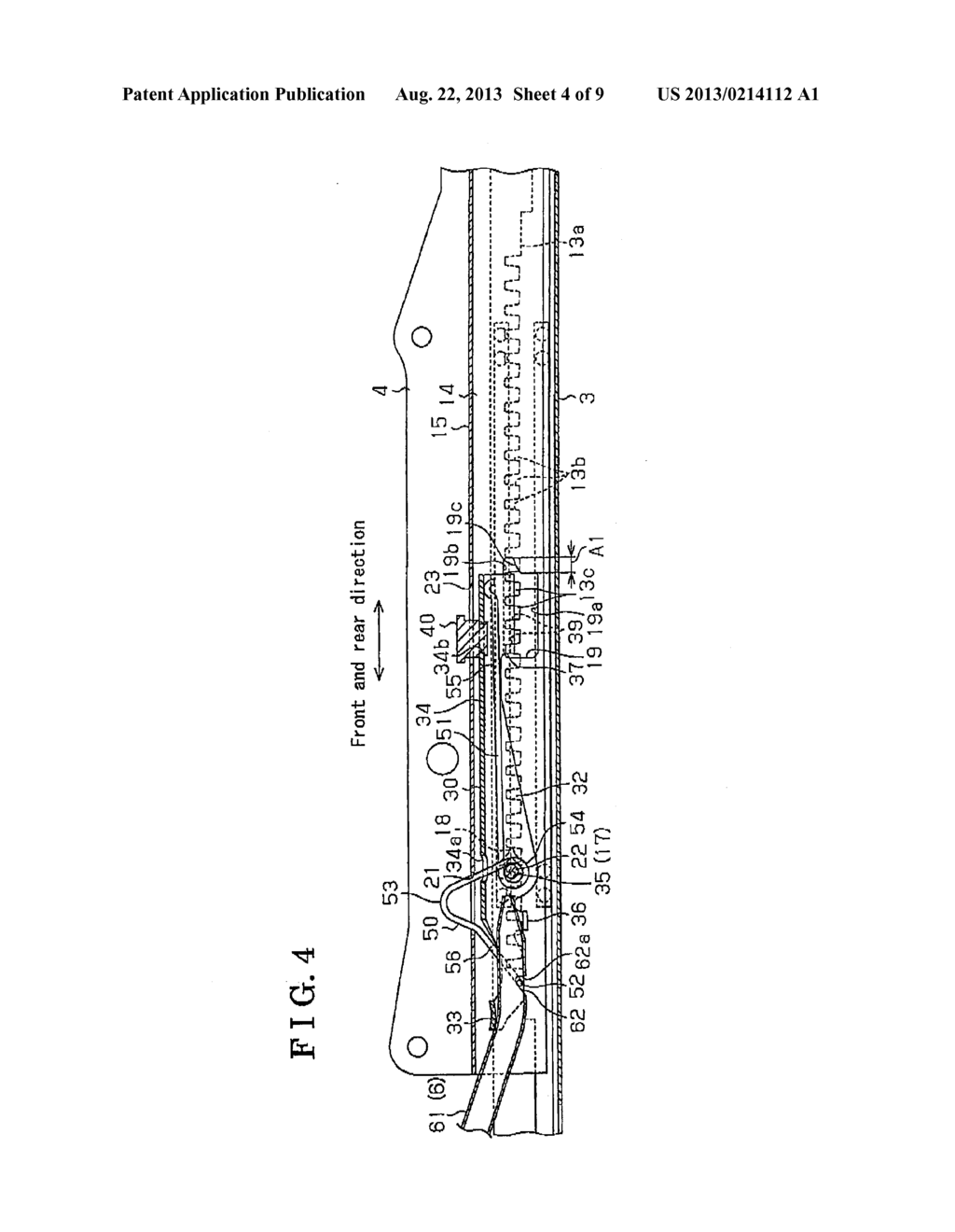 SEAT SLIDE APPARATUS FOR VEHICLE - diagram, schematic, and image 05