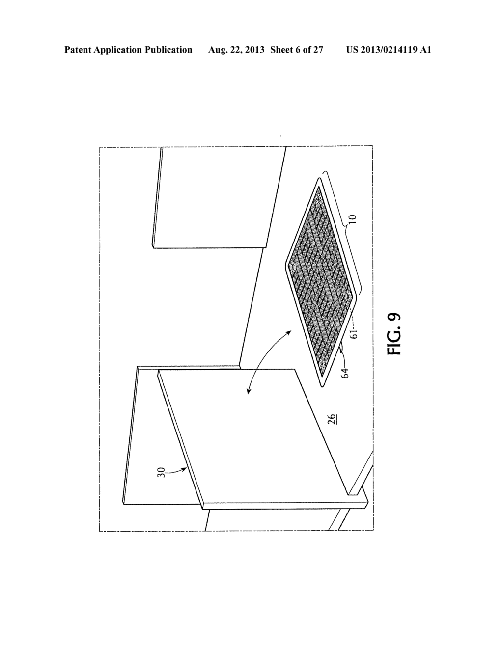 Universal Object Retention System With Tactile Feature - diagram, schematic, and image 07