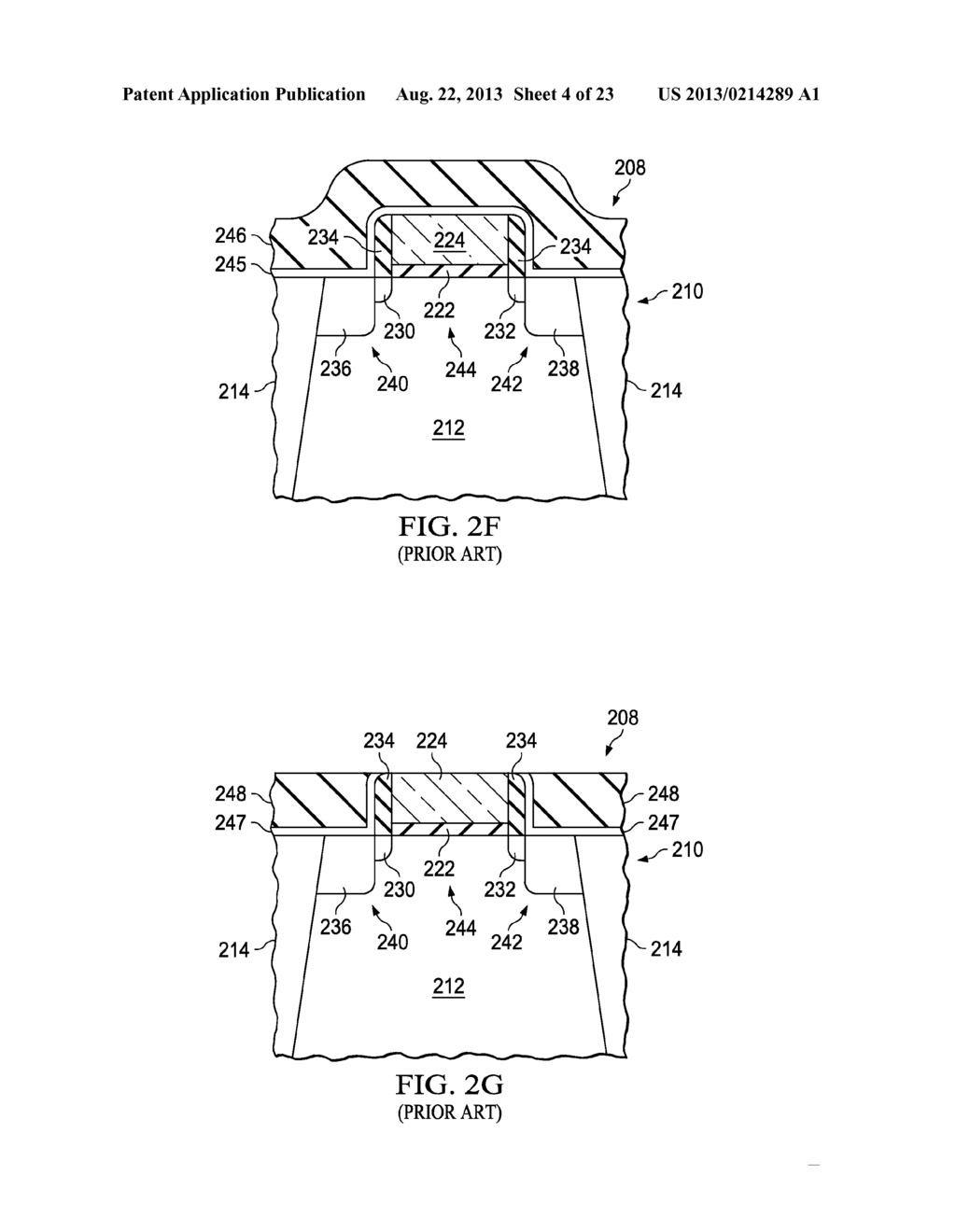 Short-Resistant Metal-Gate MOS Transistor and Method of Forming the     Transistor - diagram, schematic, and image 05