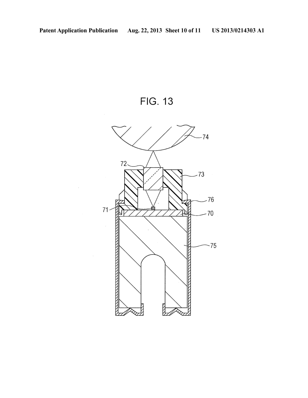 LIGHT EMITTING ELEMENT, LIGHT EMITTING ELEMENT ARRAY, OPTICAL WRITING     HEAD, AND IMAGE FORMING APPARATUS - diagram, schematic, and image 11