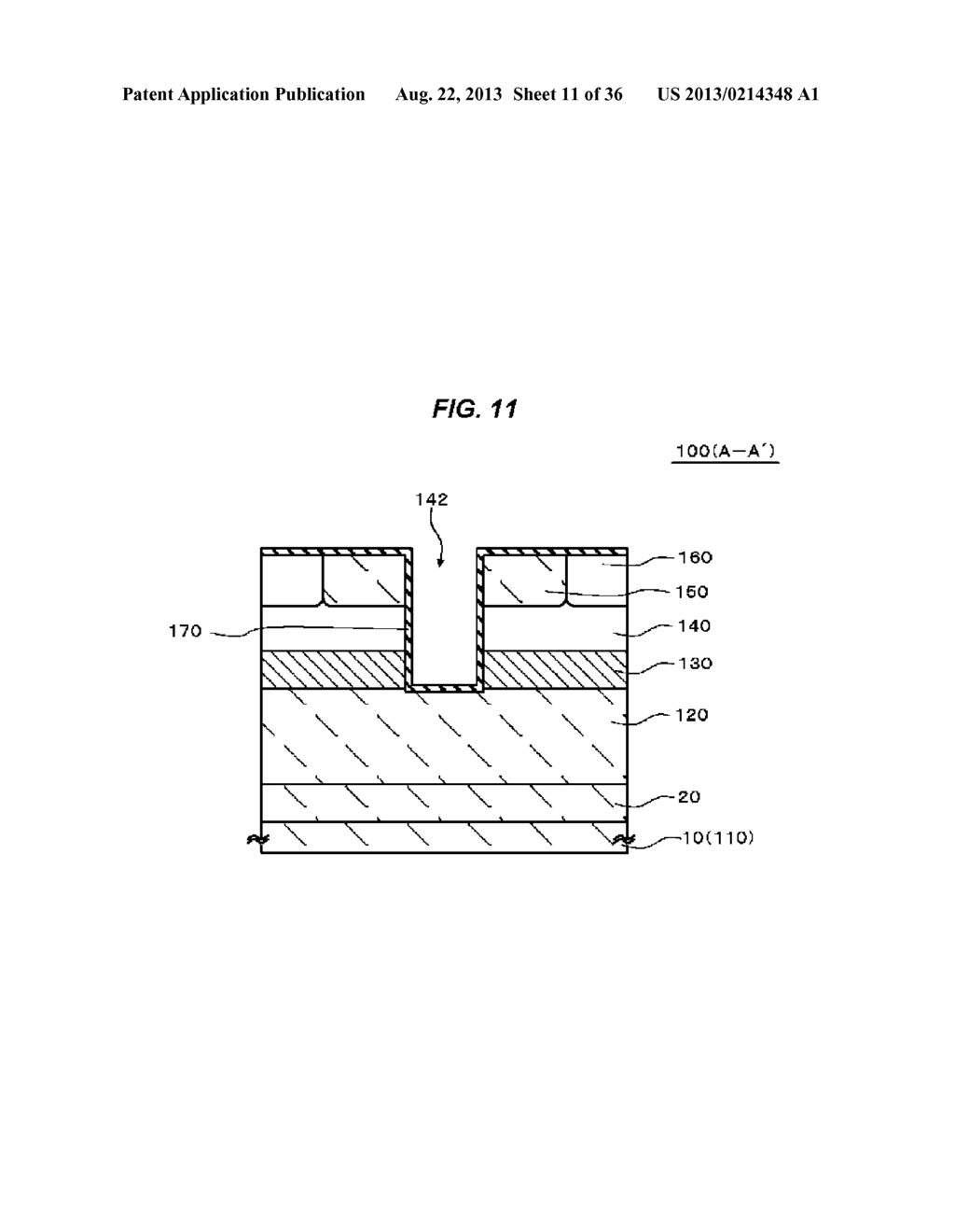 SEMICONDUCTOR DEVICE AND METHOD OF MANUFACTURING SEMICONDUCTOR DEVICE - diagram, schematic, and image 12