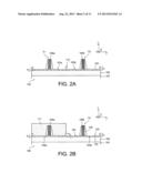 METHOD OF PRODUCING A DEVICE WITH TRANSISTORS STRAINED BY MEANS OF AN     EXTERNAL LAYER diagram and image