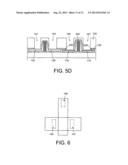 METHOD OF PRODUCING A DEVICE WITH TRANSISTORS STRAINED BY MEANS OF AN     EXTERNAL LAYER diagram and image