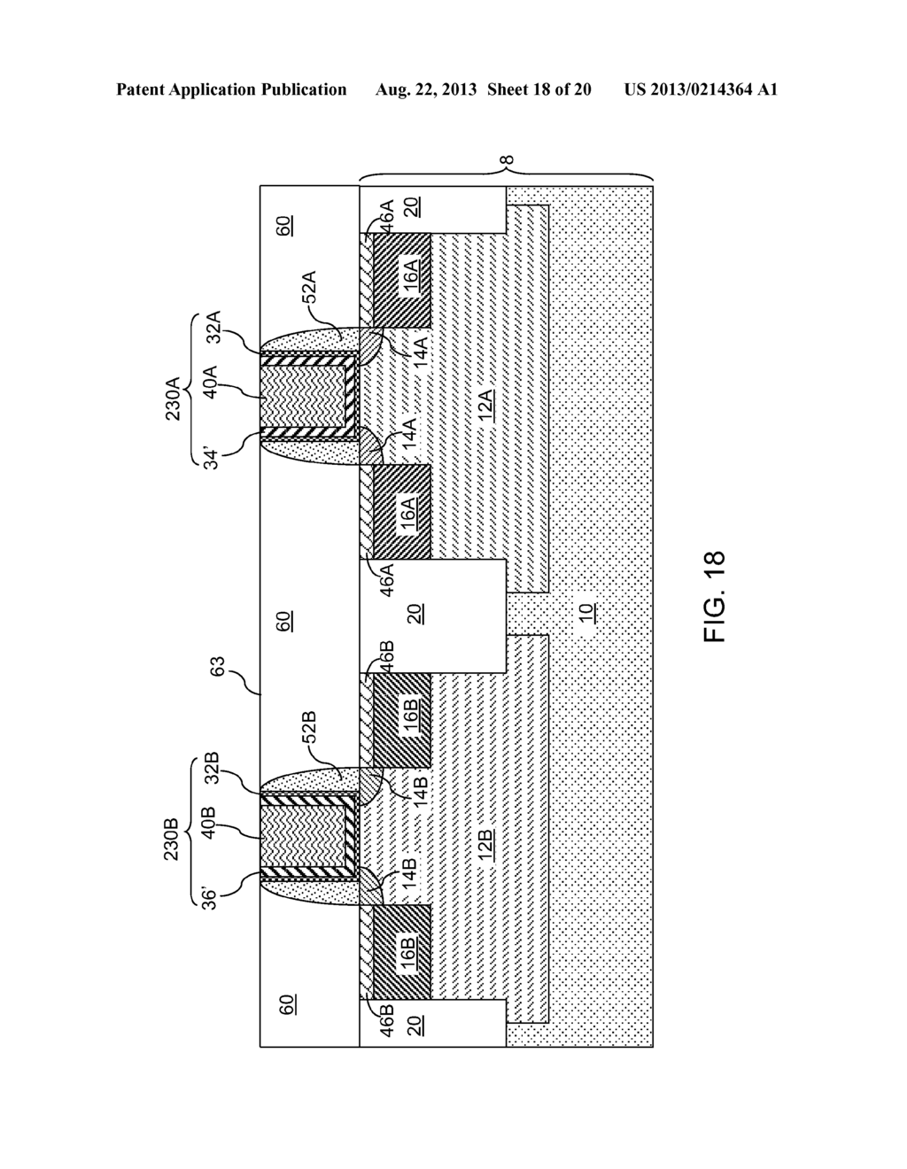 REPLACEMENT GATE ELECTRODE WITH A TANTALUM ALLOY METAL LAYER - diagram, schematic, and image 19