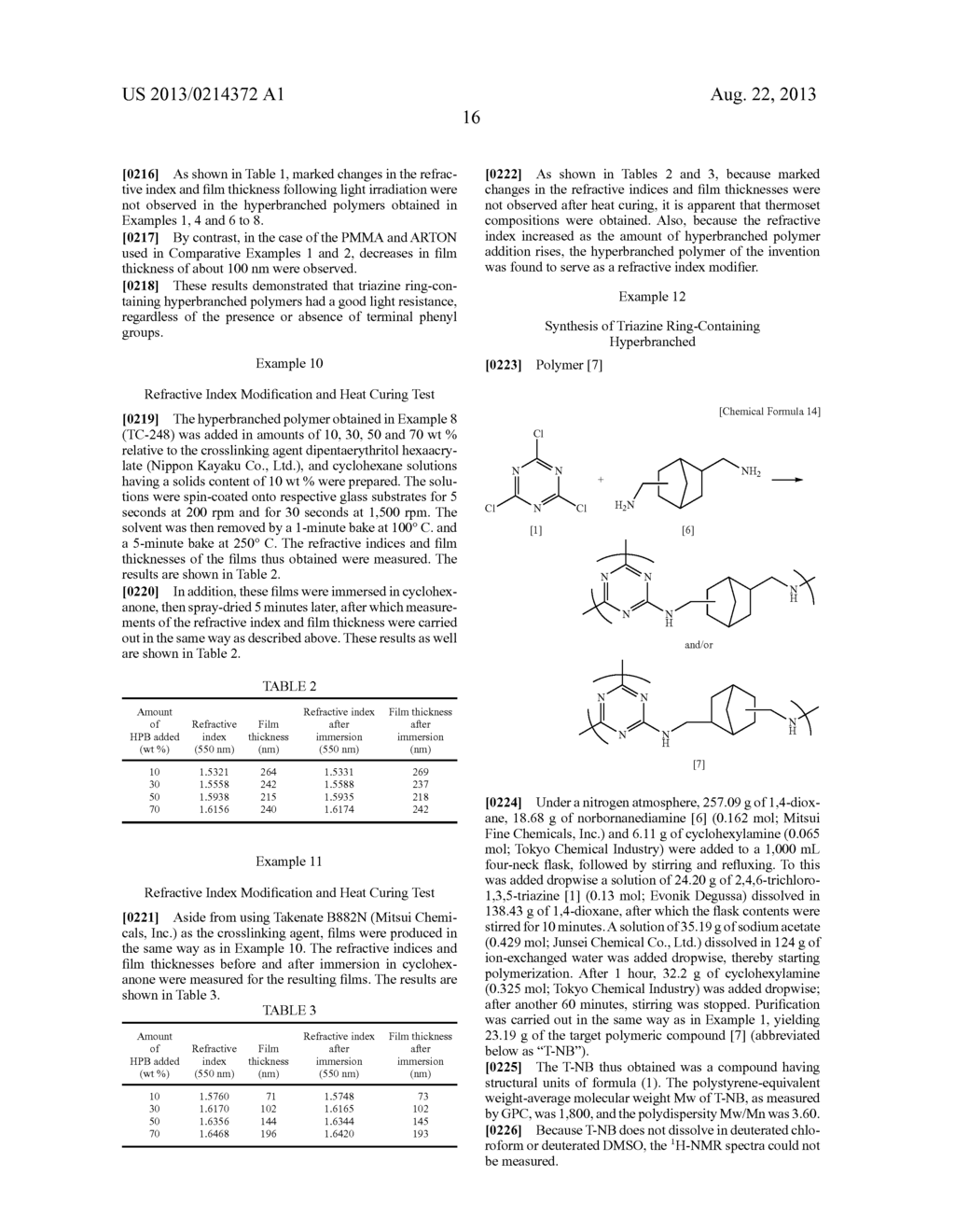 TRIAZINE RING-CONTAINING POLYMER AND MEMBRANE-FORMING COMPOSITION     CONTAINING THE SAME - diagram, schematic, and image 28