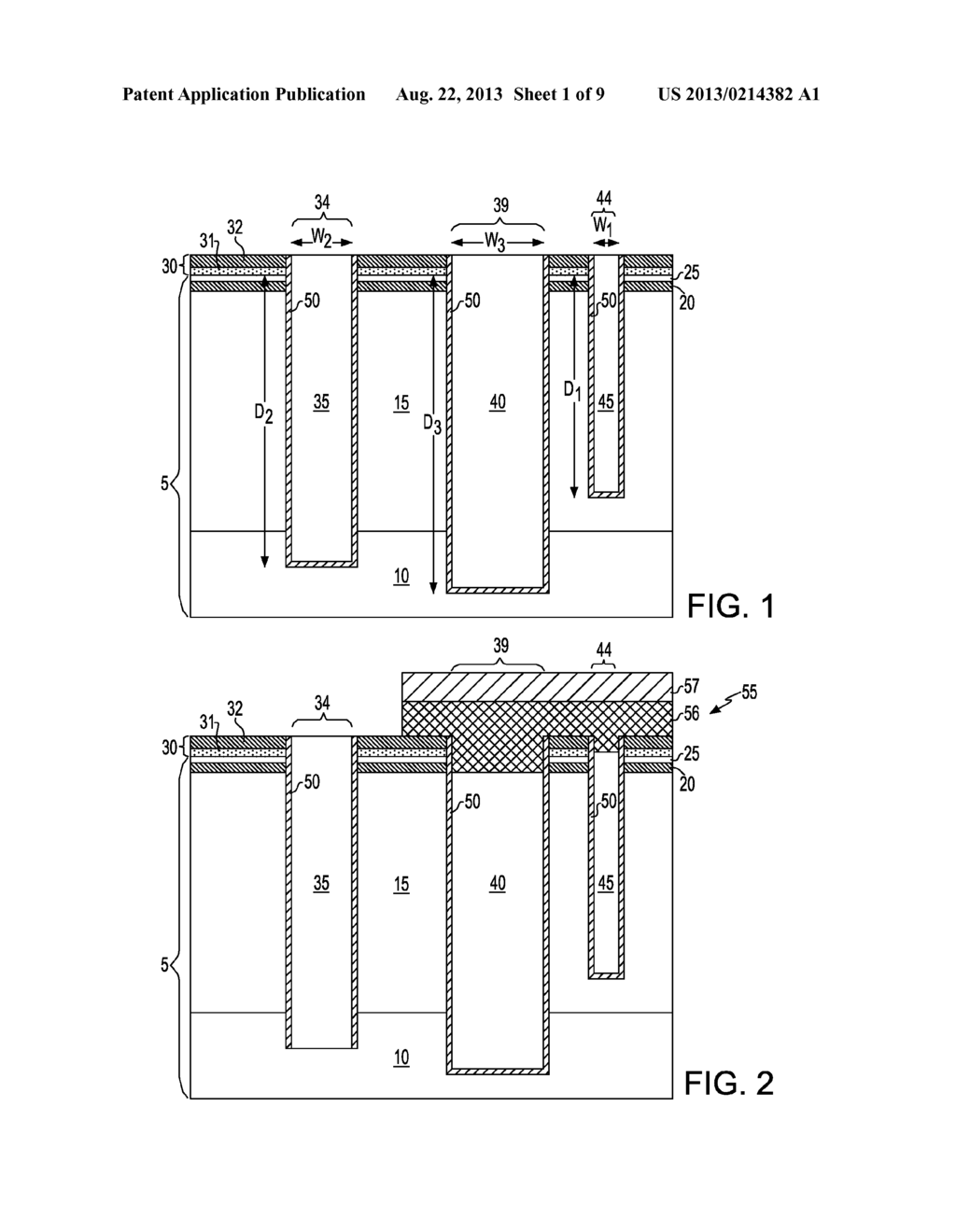 METHOD OF FORMING SUBSTRATE CONTACT FOR SEMICONDUCTOR ON INSULATOR (SOI)     SUBSTRATE - diagram, schematic, and image 02