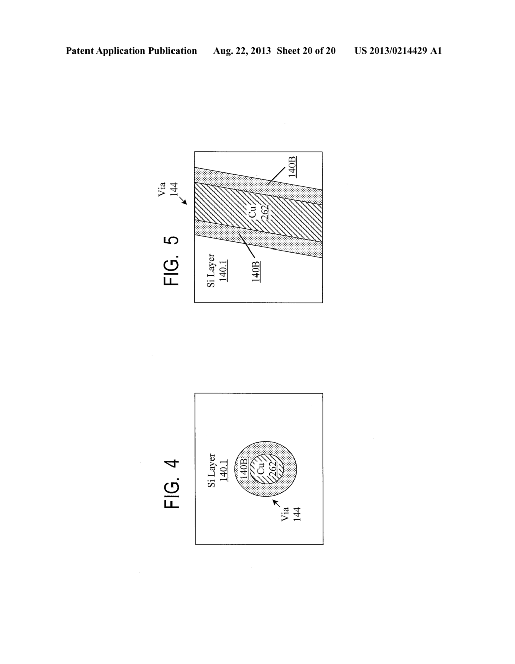 STRUCTURES WITH THROUGH VIAS PASSING THROUGH A SUBSTRATE COMPRISING A     PLANAR INSULATING LAYER BETWEEN SEMICONDUCTOR LAYERS - diagram, schematic, and image 21