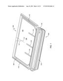 CUTTING BOARD APPARATUS WITH COLLAPSIBLE TRAY diagram and image