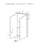 REAR-MOUNTED AERODYNAMIC STRUCTURE FOR TRUCK CARGO BODIES diagram and image