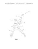 HIGH CHAIR diagram and image