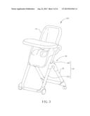 HIGH CHAIR diagram and image