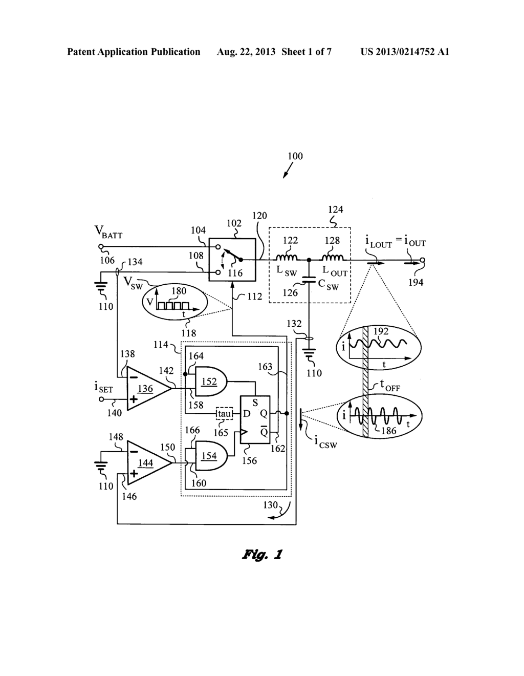 Low-noise, high bandwidth quasi-resonant mode switching power supply - diagram, schematic, and image 02