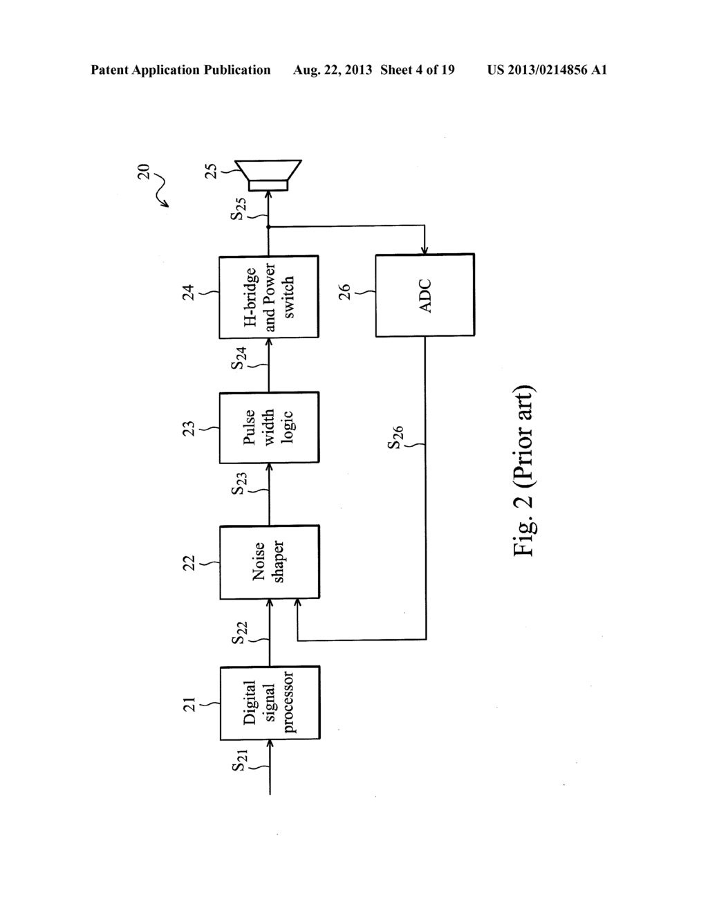 SWITCHING AMPLIFIER SYSTEM AND METHOD FOR SUPPRESSING SIGNAL DISTORTION     THEREOF - diagram, schematic, and image 05