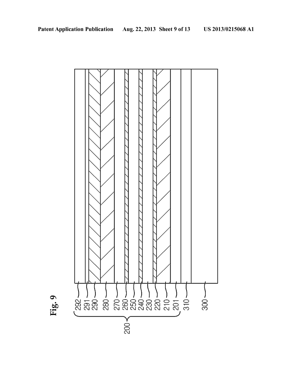 TRANSPARENT ELECTRODE FILM STRUCTURE AND TOUCH SCREEN - diagram, schematic, and image 10