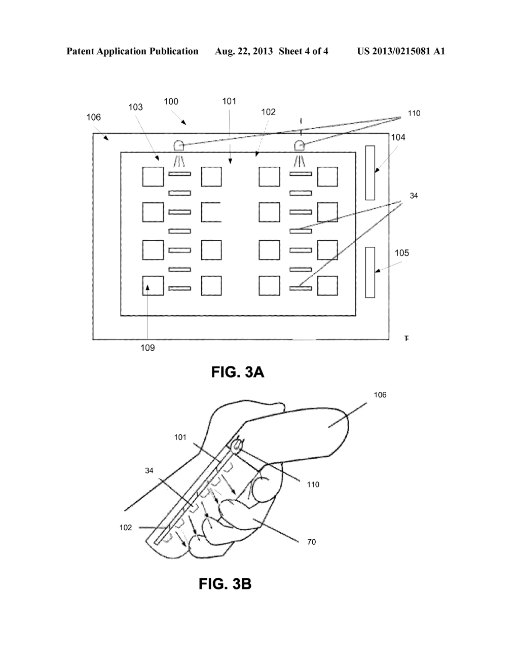 METHOD OF ILLUMINATING SEMI TRANSPARENT AND TRANSPARENT INPUT DEVICE AND A     DEVICE HAVING A BACK ILLUMINATED MAN MACHINE INTERFACE - diagram, schematic, and image 05