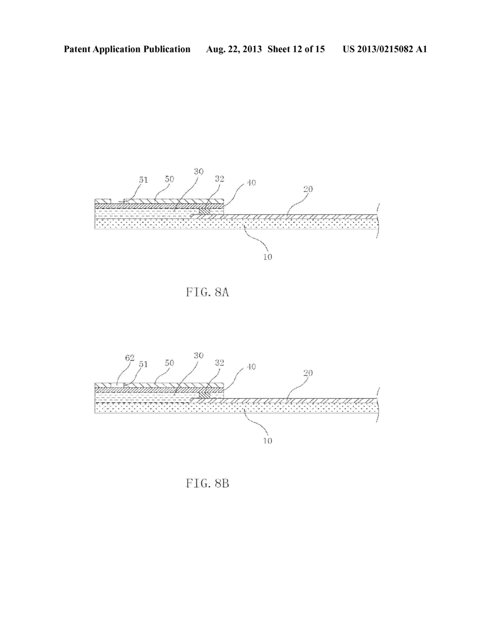 Projected capacitive touch panel and method of manufacturing the same - diagram, schematic, and image 13