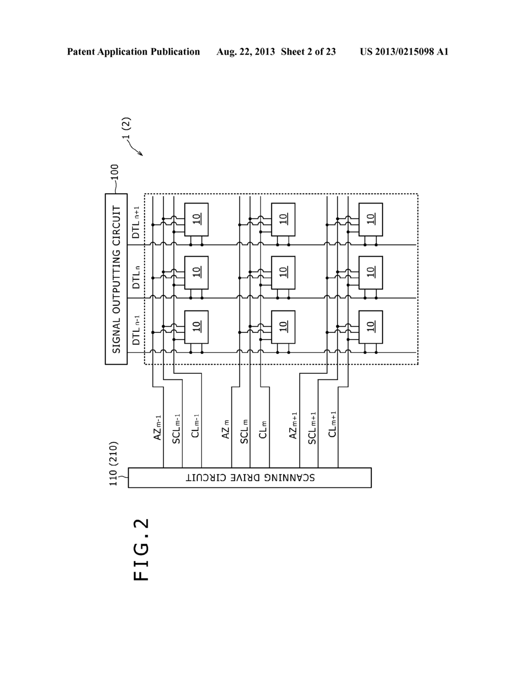SCANNING DRIVE CIRCUIT AND DISPLAY DEVICE INCLUDING THE SAME - diagram, schematic, and image 03