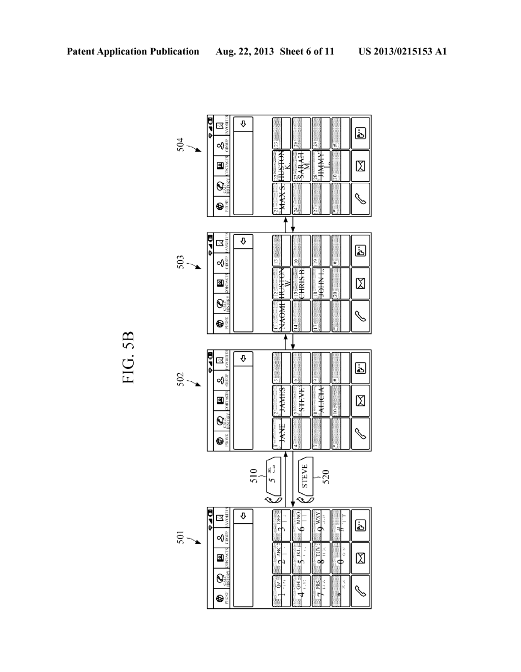 MOBILE TERMINAL HAVING A MULTIFACETED GRAPHICAL OBJECT AND METHOD FOR     PERFORMING A DISPLAY SWITCHING OPERATION - diagram, schematic, and image 07